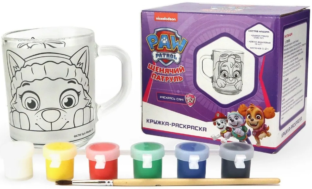 Набор для творчества «Кружка для росписи» | Щенячий патруль | ND Play