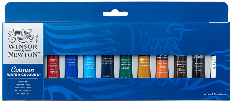 Акварель художественная для начинающих | Cotman watercolour | Winsor&Newton