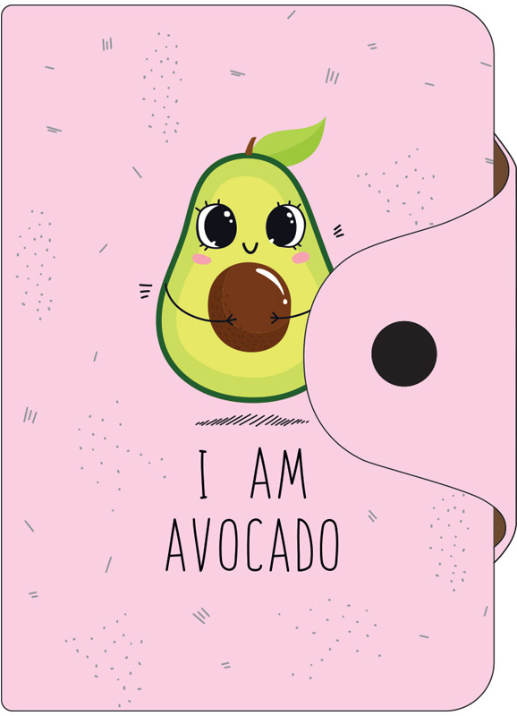Визитница карманная «I am Avocado» | OfficeSpace