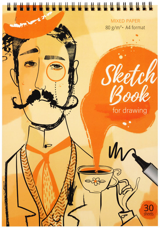 Скетчбук «Чайная церемония» | Mixed paper | ArtSpace