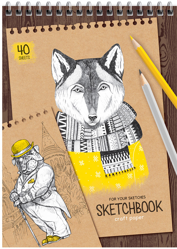 Скетчбук «Craft style» | ArtSpace