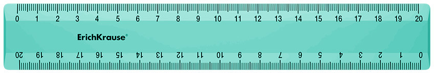 Линейка пластиковая | Pastel Mint | Erich Krause