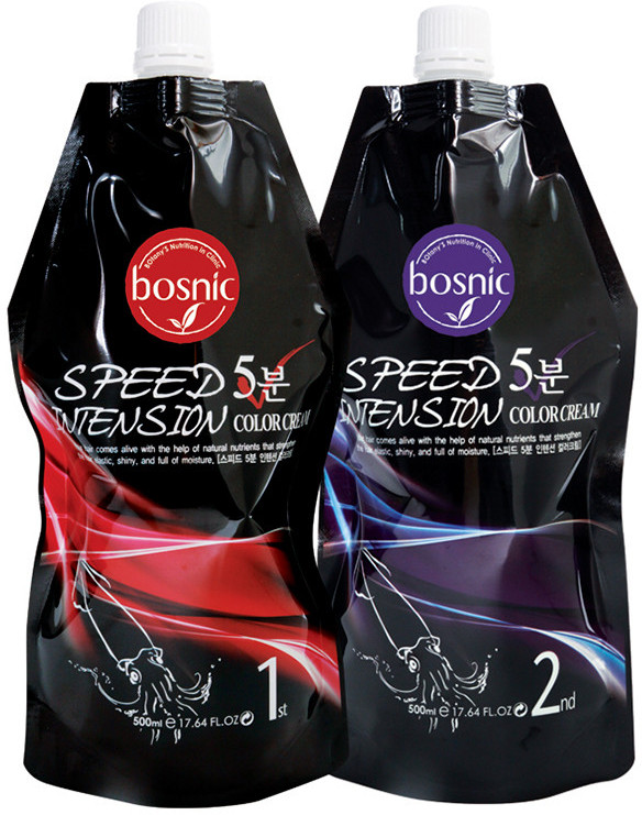 Крем-краска для волос «Speed 5 Minutes Intension», оттенок Natural Brown | Bosnic