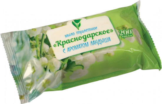 Мыло туалетное с ароматом ландыша «Краснодарское»