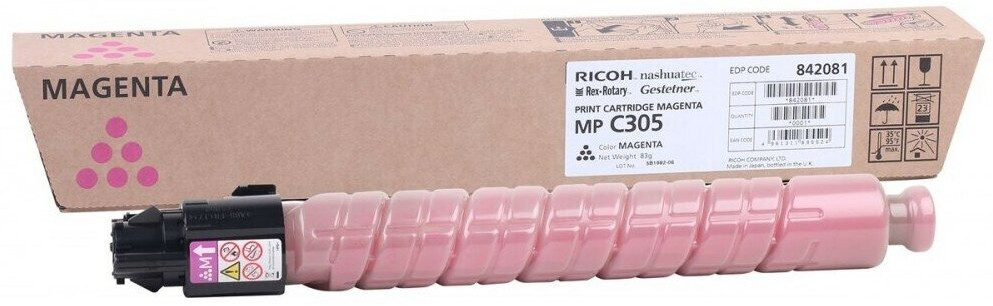Тонер-картридж тип MP C305 | Ricoh