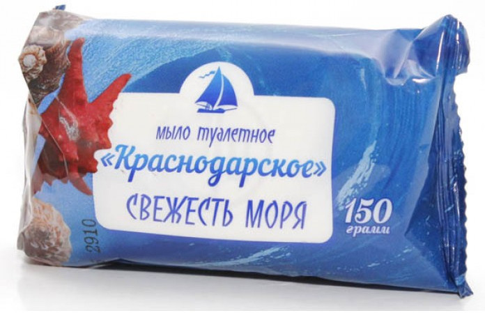 Мыло туалетное свежесть моря «Краснодарское» | Меридиан