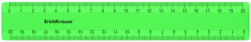 Линейка пластиковая | Neon Solid | Erich Krause
