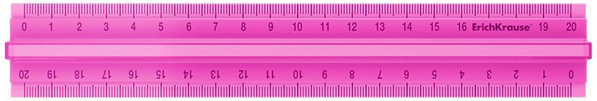 Линейка с держателем | Neon | Erich Krause