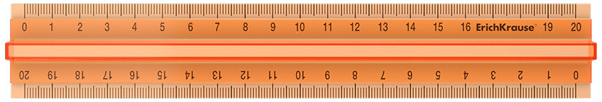 Линейка с держателем | Neon | Erich Krause