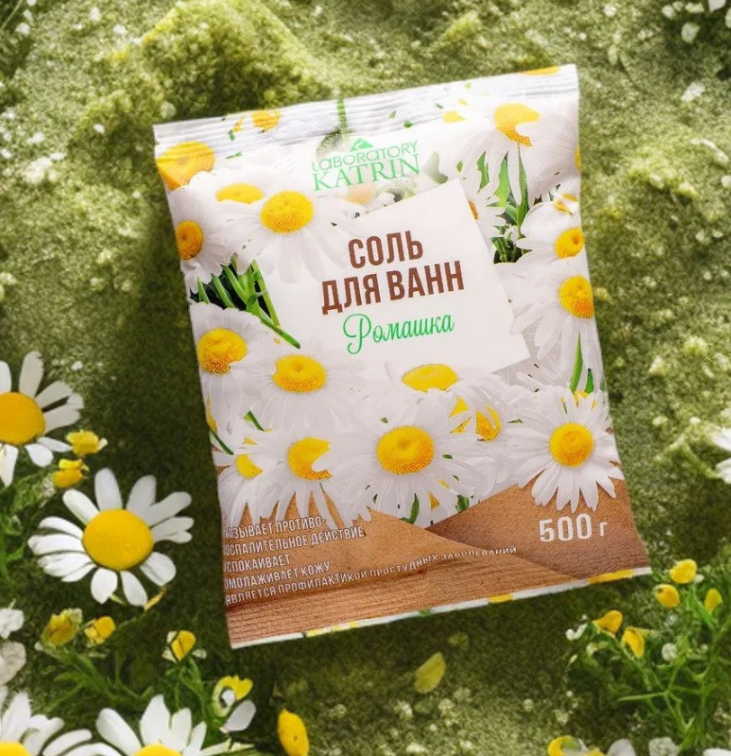 Соль для ванн «Ромашка» | Laboratory Katrin
