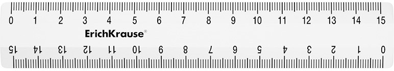 Линейка | Clear | Erich Krause