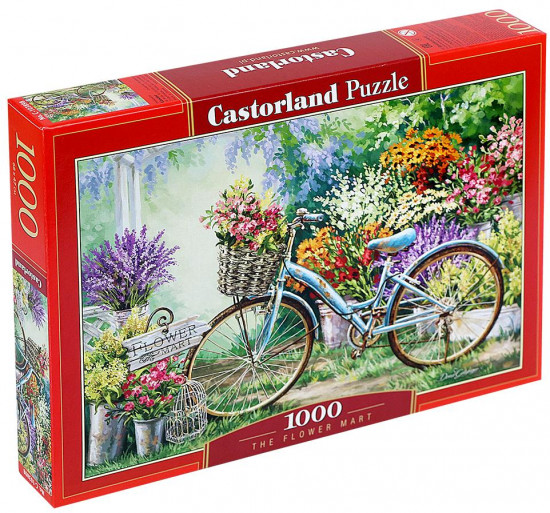 Пазлы «Цветочный магазин»