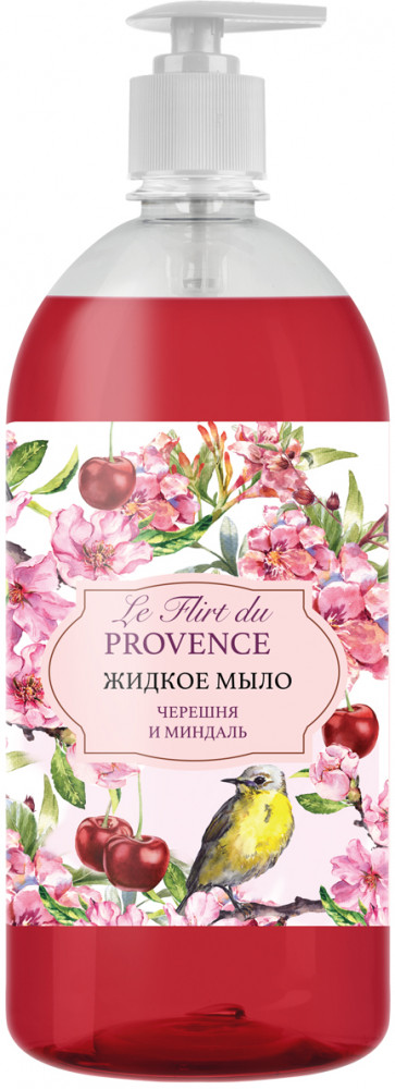 Мыло жидкое «Черешня и миндаль» | Le Flirt Du Provence