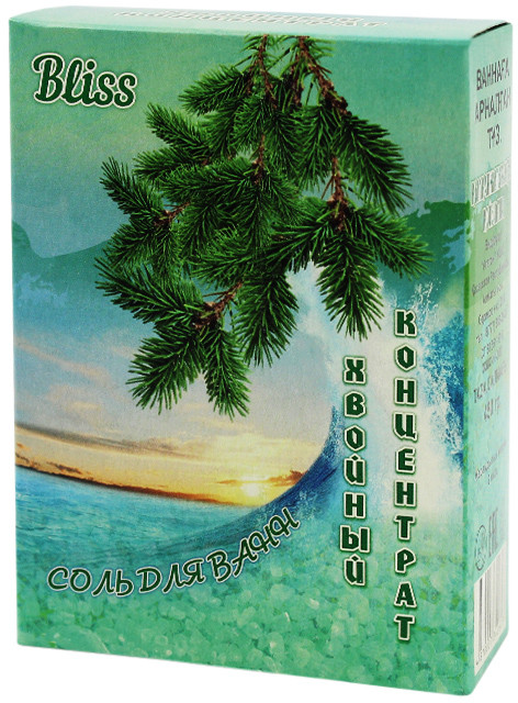 Соль для ванн «Хвойный концентрат» | Bliss