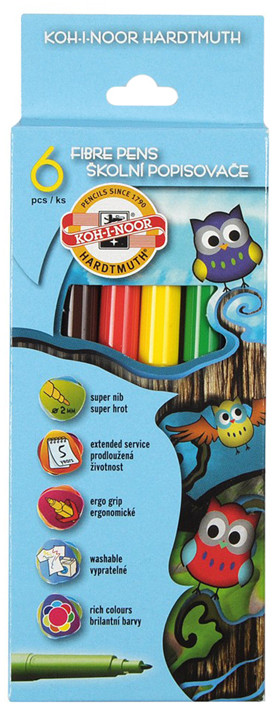 Фломастеры | Owls | Koh-I-Noor