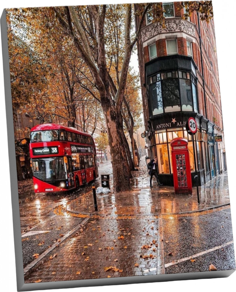 Картина по номерам «Осенний Лондон» | Molly