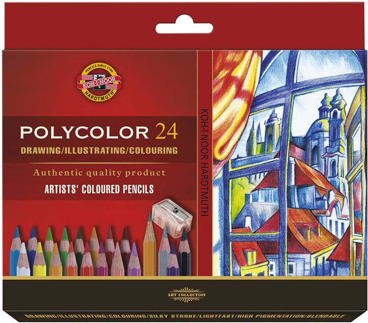 Набор карандашей цветных | PolyColor | Koh-I-Noor
