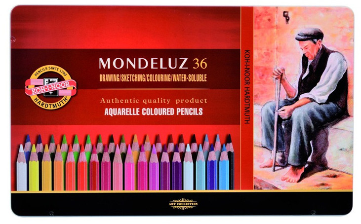 Набор карандашей акварельных | Mondeluz | Koh-I-Noor