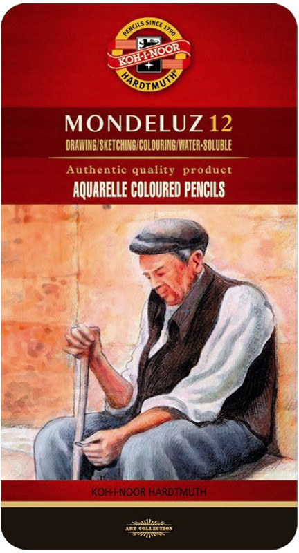 Набор карандашей акварельных «Mondeluz Old Man 3722» | Mondeluz | Koh-I-Noor