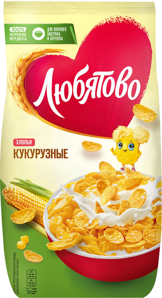 Хлопья кукурузные | Любятово