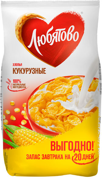 Хлопья кукурузные | Любятово