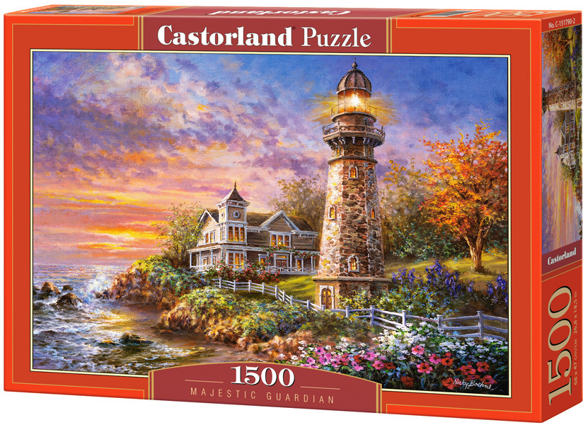 Пазл для детей «Маяк на берегу» | Castorland Puzzle