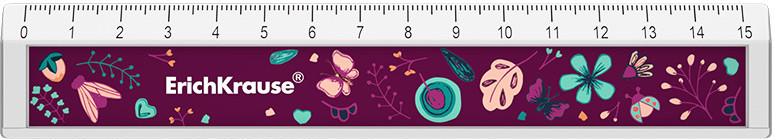 Линейка пластиковая | Autumn Walk | Erich Krause