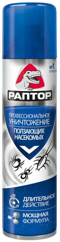 Аэрозоль от ползающих насекомых | Раптор