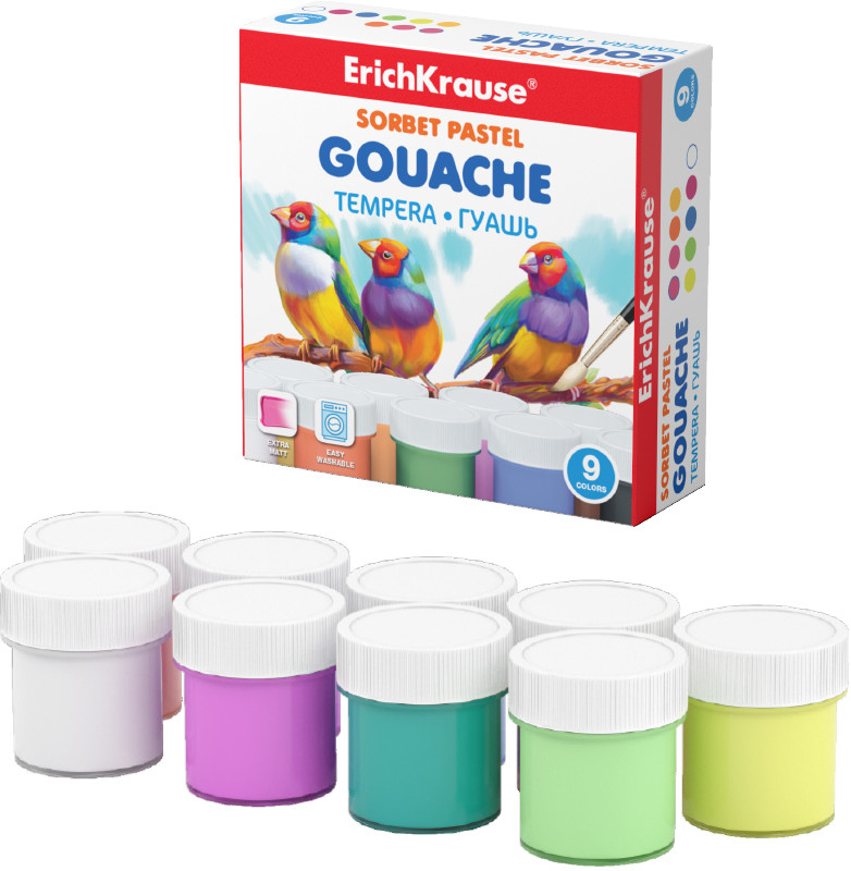 Набор гуаши | Erich Krause