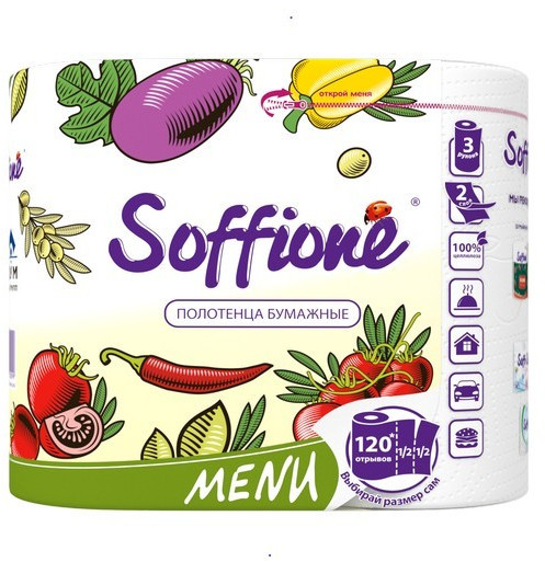 Полотенца бумажные | Menu | Soffione