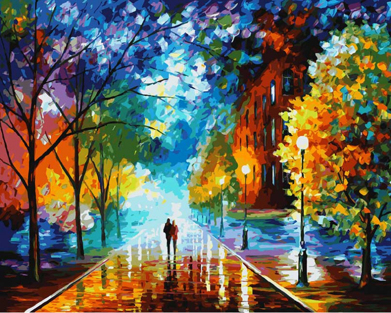 Картина по номерам «Прохладная свежесть» | Белоснежка