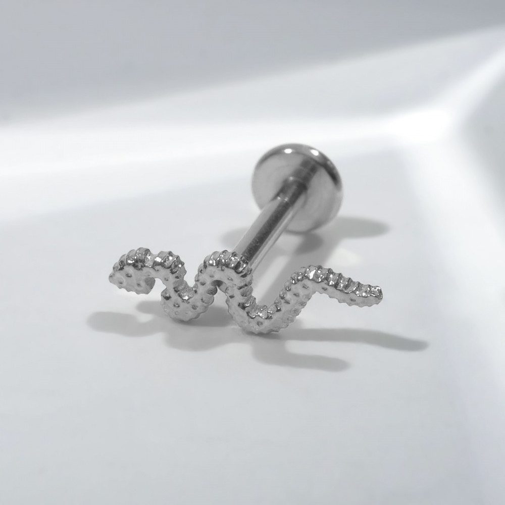 Пирсинг в ухо «Змея» | Queen Fair