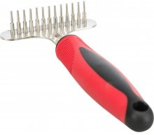 Расческа-грабли с частым зубом для собак | Trixie