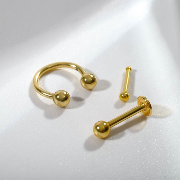 Набор пирсингов «Трио» | Queen Fair