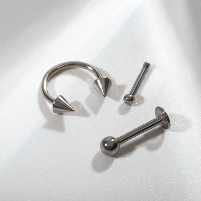 Набор пирсингов «Трио» | Queen Fair