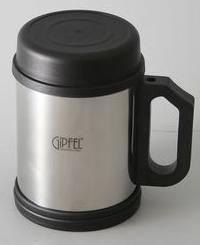 Кружка дорожная Comely с двойными стенками (370 мл) | Comely | Gipfel