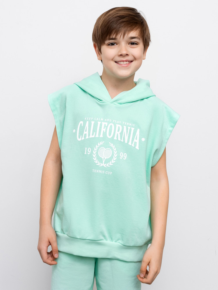 Жилет с капюшоном для мальчика | Mark Formelle