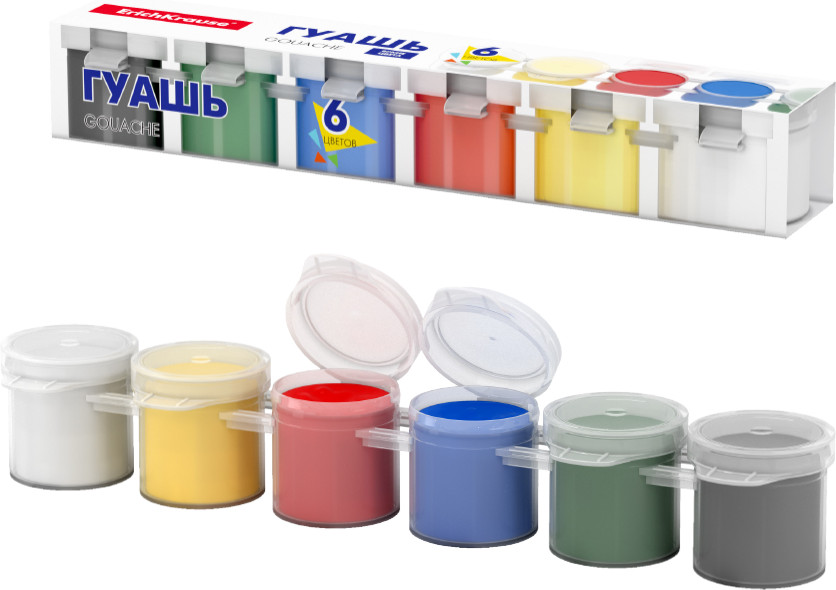 Набор гуаши | Basic | Erich Krause