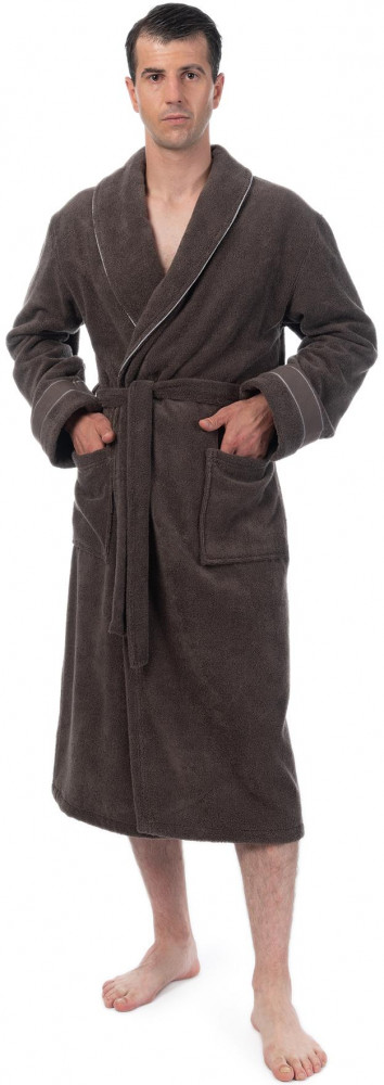Халат мужской «Noci pecan» | Sole Samoano | Cleanelly Perfetto
