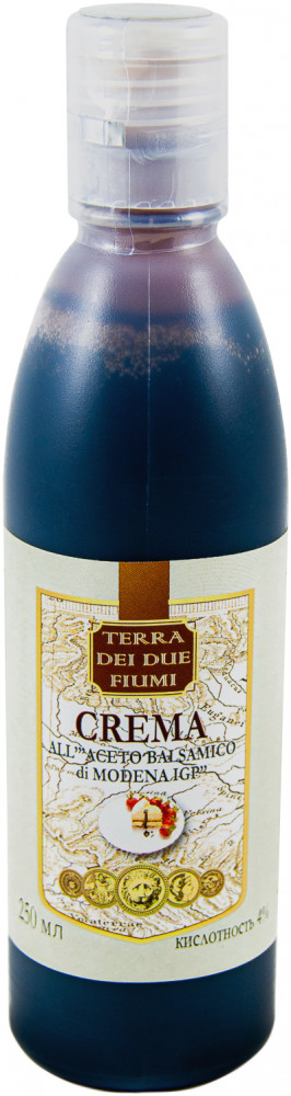 Соус-крем на основе бальзамического уксуса | Terra dei due fiumi