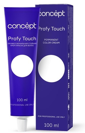 Крем-краска для волос профессиональная, оттенок 9.0 Светлый блондин | Profy Touch | Concept