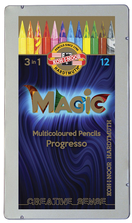 Набор карандашей с многоцветным грифелем | Progresso | Koh-I-Noor
