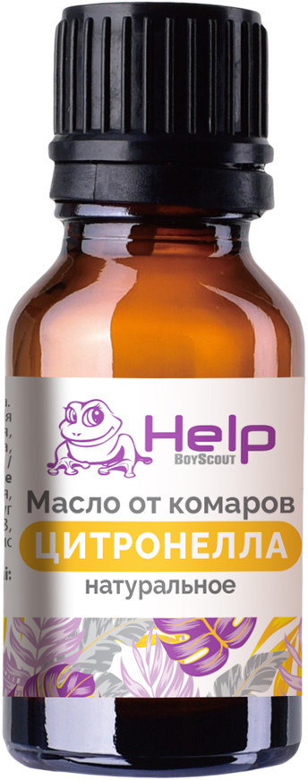 Масло эфирное от комаров «Цитронелла» | Help
