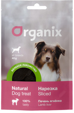 Лакомство для собак «Печень ягненка нарезка» | Organix