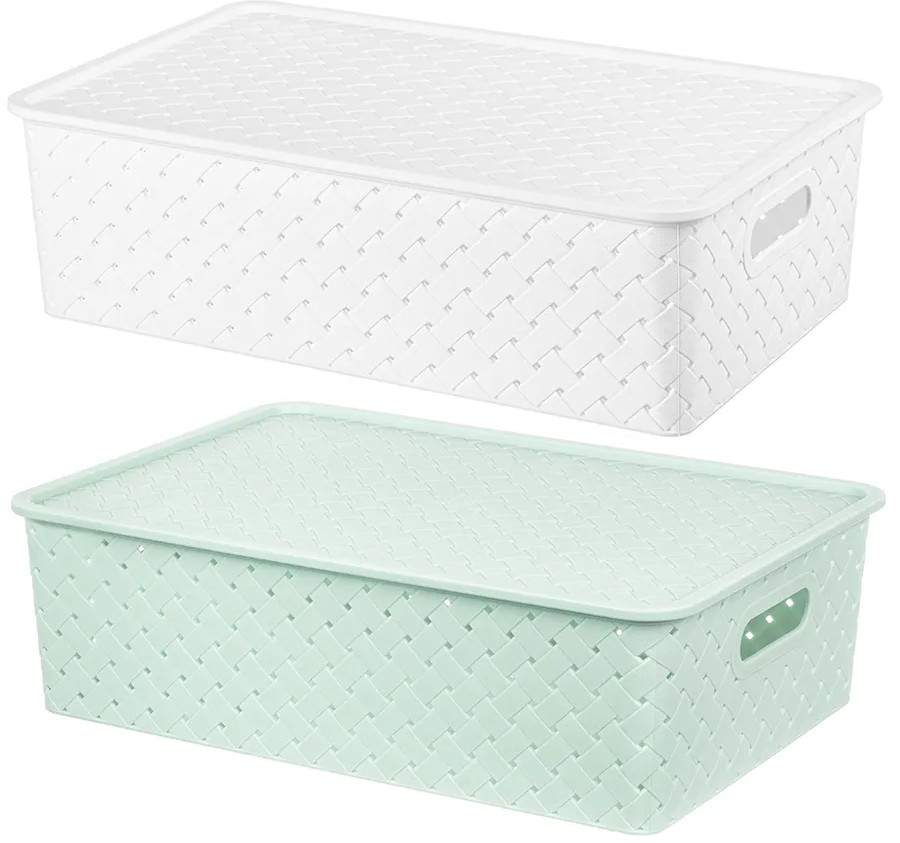 Набор корзинок с крышками «Береста» | Береста | El Casa