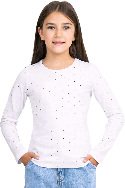 Лонгслив для девочек | Школьница | Апрель