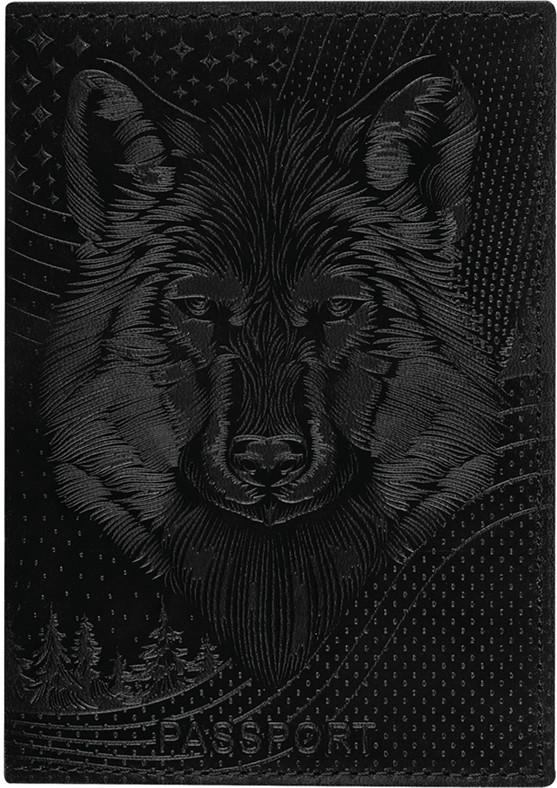 Обложка для паспорта «Волк» | OfficeSpace