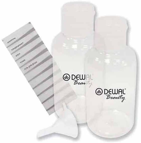 Набор баночек для хранения дорожный | Dewal beauty