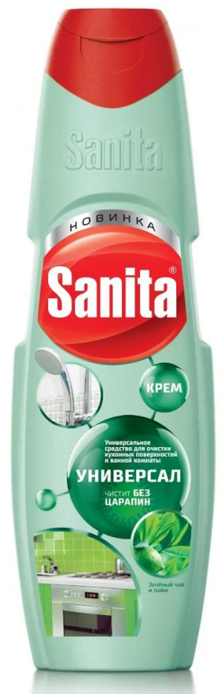 Средство чистящее «Зеленый чай и лайм» | Универсал | Sanita