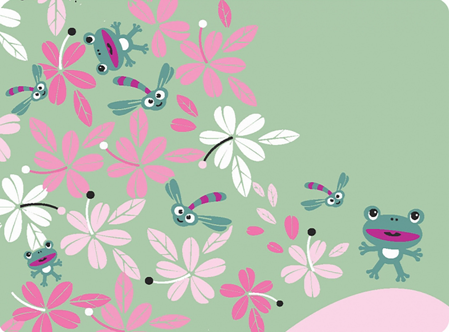 Обложка для проездного билета «Лягушки»